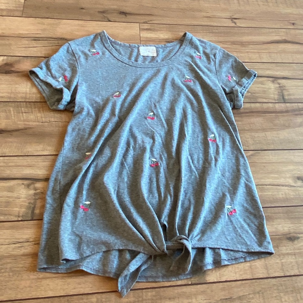 Tla by Anthropologie cherry tee